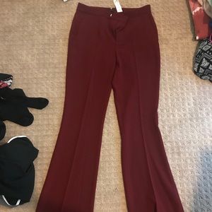 Maroon dress pants